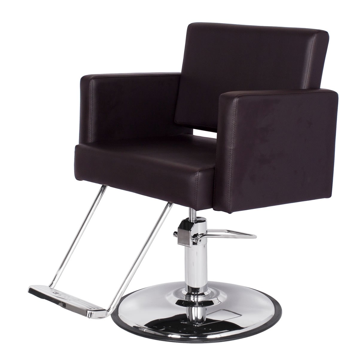 "GRAND CANON" Extra Large Salon Chair in Soft Chocolate ...