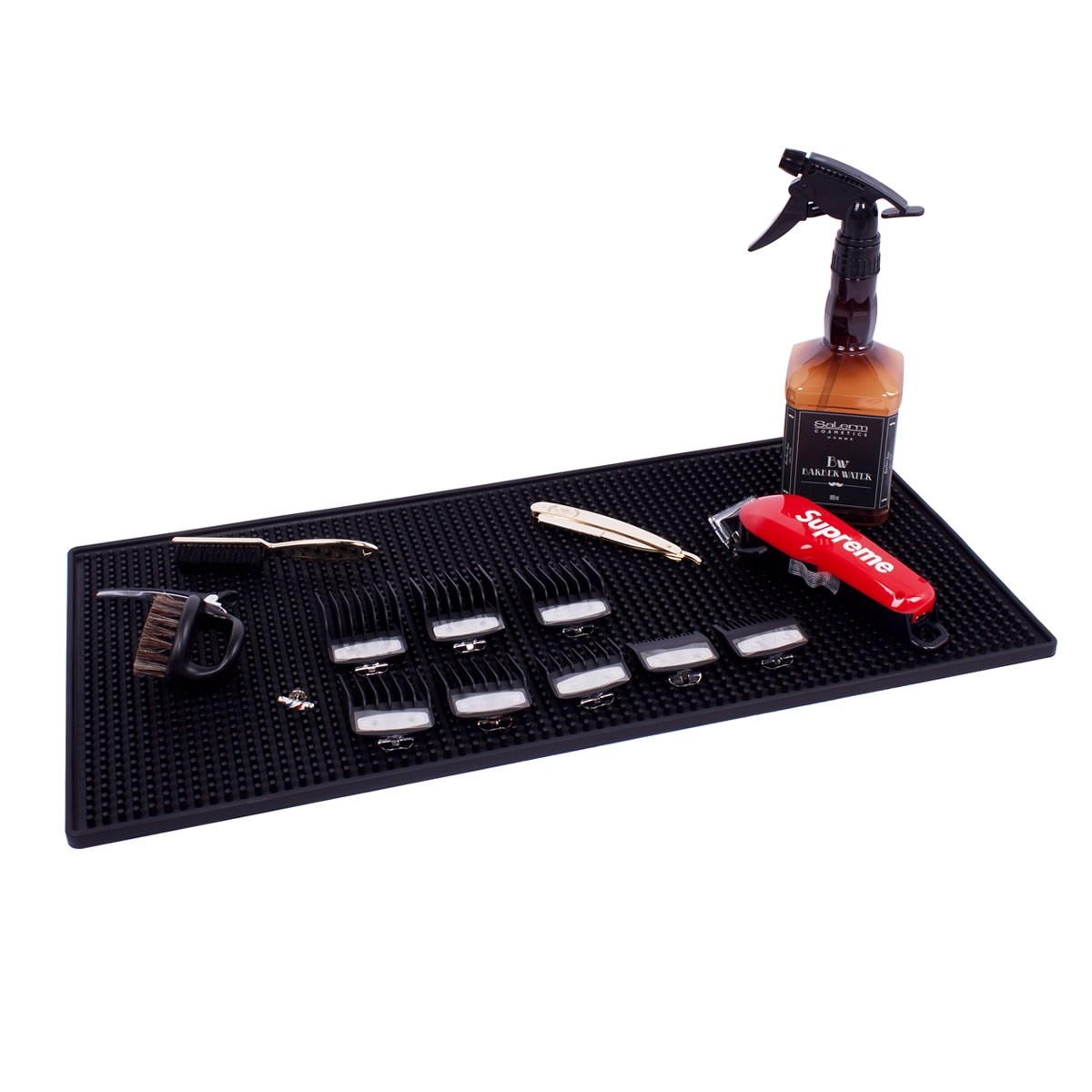 BBM02 Barber Station Mat Premium Black