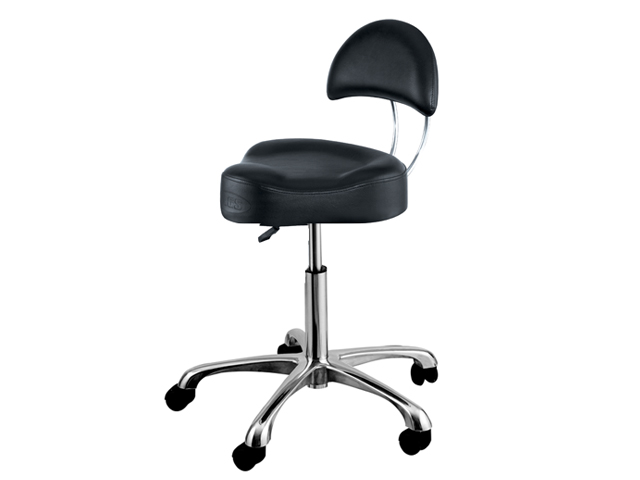  "AROHA" Beauty Salon Stool with Alloy Base 