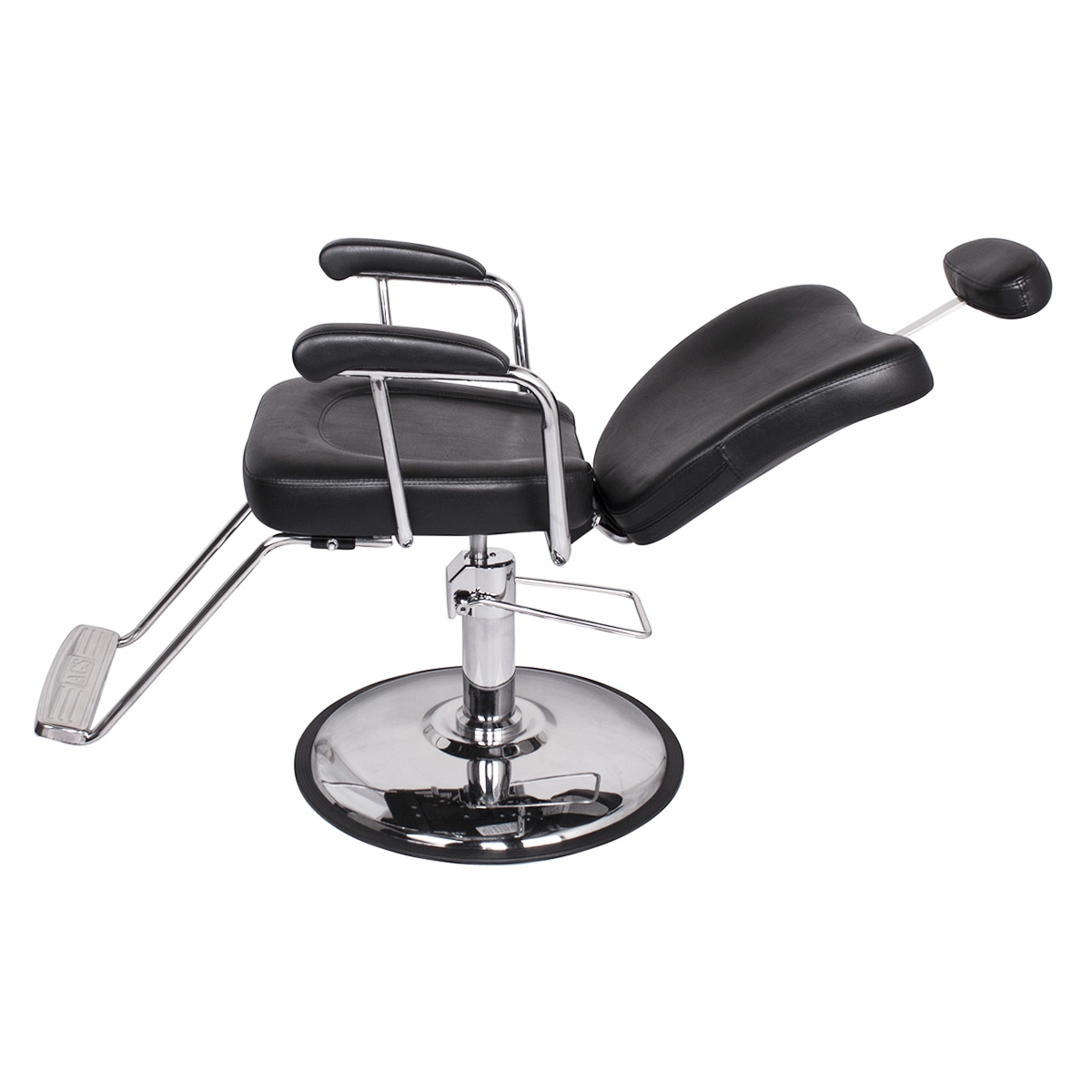 DALLAS reclining salon chair in white