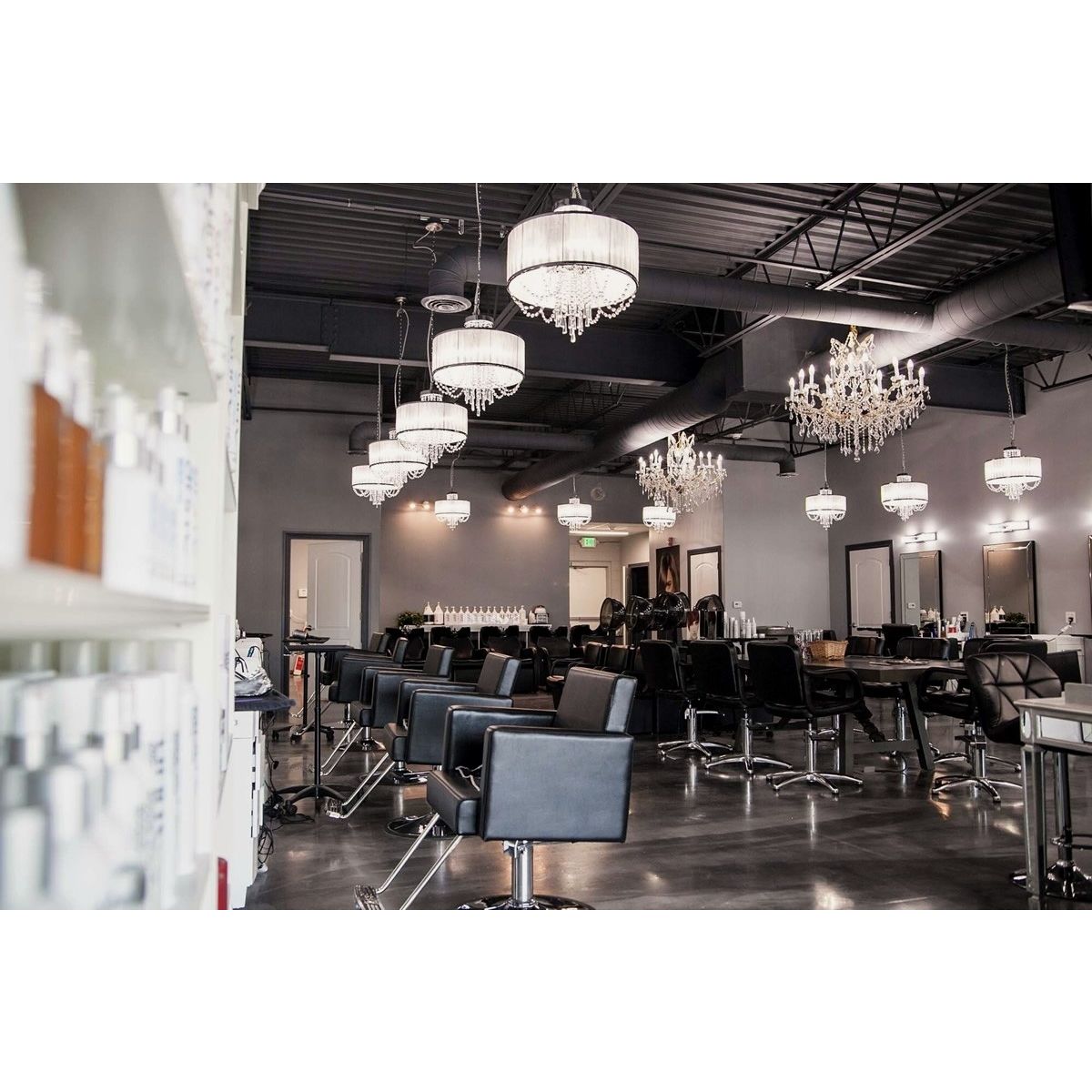 "CANON" Grey Salon Chairs, Grey Styling Chairs, Salon Equipment, Salon