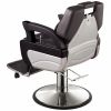 "AUGUSTO" Barbershop Chair in Soft Chocolate (Free Shipping)
