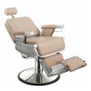 "CONSTANTINE" Barber Chair in Khaki (Free Shipping)