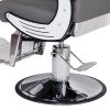 "BARON" Heavy Duty Barber Chair in Grey (Free Shipping)