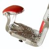 "VALENTINIAN" Classic Barber Chair in Cardinal Red (Free Shipping)