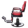 "FARNESE" Traditional Barber Shop Chair (Red Only)