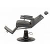 "NERO" Matte Barbershop Chair, Barbershop Chair with Matte Black Parts