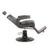 "OBSIDIAN" All Black Barber Chair
