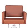 "GRAND CANON" Extra Large Salon Chair in Chestnut (Custom Order)