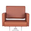 "GRAND CANON" Extra Large Salon Chair in Chestnut (Custom Order)