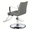 "SALLY" Hydraulic Salon Chair in Grey - Sally Salon Equipment & Sally Salon Furniture
