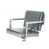 Flat-Piece Back Cover for Salon Chairs, Barber Chairs and Shampoo Units 