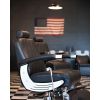 "BARON" Heavy Duty Barber Chair in Chestnut (Free Shipping)