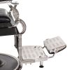 "EMPEROR" Barber Chair in Antique Black (Free Shipping)