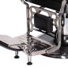 "EMPEROR" Barber Chair in Premium Black (Free Shipping)