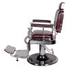 "EMPEROR" Barber Chair in Dark Merlot, barber shop equipment, barber shop furniture