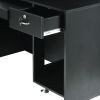 "DELAMERE" Salon Reception Desk - Black