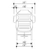 "CALLA" Facial Bed (White)