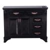 "FLORENCE" Styling Station in Jet Black (Free Shipping)