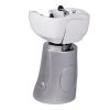 "ATLANTIC" Shampoo Bowl with Silver Pedestal