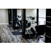 TAHITI Double Side Hair Station, Platinum Salon Stations, Platinum Silver Styling Stations