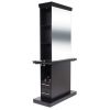 "MALTA" Double Sided Salon Station - Free Standing Hair Styling Stations for Salons