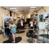 Salon Stations, salon styling stations, hair salon stations, double sided salon station, hair styling station