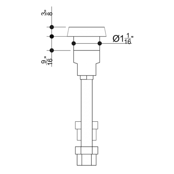 G117 Shampoo Bowl Vacuum Breaker Kit