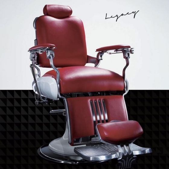 "LEGACY" Barber Chair by TAKARA BELMONT, LEGACY Barbershop Chairs, Koken Barber Chairs