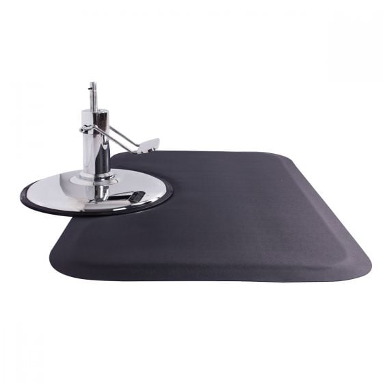 Square Salon Floor Mat for Round Base, Salon Supplies, Beauty Supplies