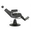 "BLACK KNIGHT" Barber Chair with Matte Black Arms - WorkLine™ Series