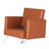 "CANON" Salon Styling Chair in Chestnut