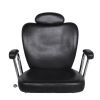 The combination of sleek chrome details and plush cushioning makes it a must-have for any beauty salon chair collection. Whether you are searching for salon styling chairs, a salon dryer chair, or an all-purpose salon chair, AGS Beauty's range of salon fu