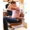 "ELITE WHITE" Barber Chair by TAKARA BELMONT (Made in Japan)