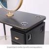 "DELPHI" Double Sided Salon Station with LED Light, Modern Style Hair Station