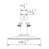 Barber chair base, barber chair pump, hydraulic pump for barber chairs