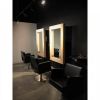 "CANON" Grey Salon Chair, Grey Styling Chair, Grey Hair Salon Chairs