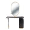 "DELPHI" Double Sided Salon Station with LED Light, Modern Style Hair Station