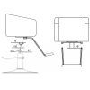 Stainless U Footrest (206)
