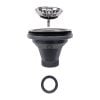 G-201/G-202 Stainless Drainer Basket with Pipe, Salon Bowl Parts, Shampoo Sink Replacements