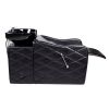 "GABRIELLE" Luxury Shampoo Backwash Unit with diamond quilted patterns