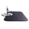 Square Salon Floor Mat for Round Base, Salon Supplies, Beauty Supplies