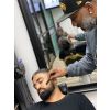 "THEODORE" Black & Gold Barber Chair - 2024 Edition (A-902GOL)