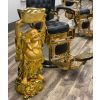 "THEODORE" Black & Gold Barber Chair - 2024 Edition (A-902GOL)