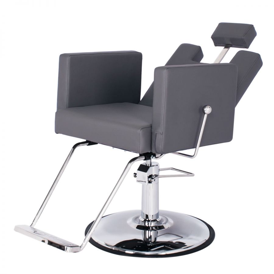 "CANON" Reclining Salon Chair in Grey

In the meticulously curated space of a salon, every piece of equipment is a statement of style and utility. The "CANON" Reclining Salon Chair (B-001R) embodies this philosophy, offering a harmonious blend of elegan