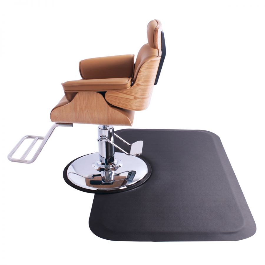 Square Salon Floor Mat for Round Base, Anti Fatigue Salon Mat, Salon Supplies, Beauty supplies