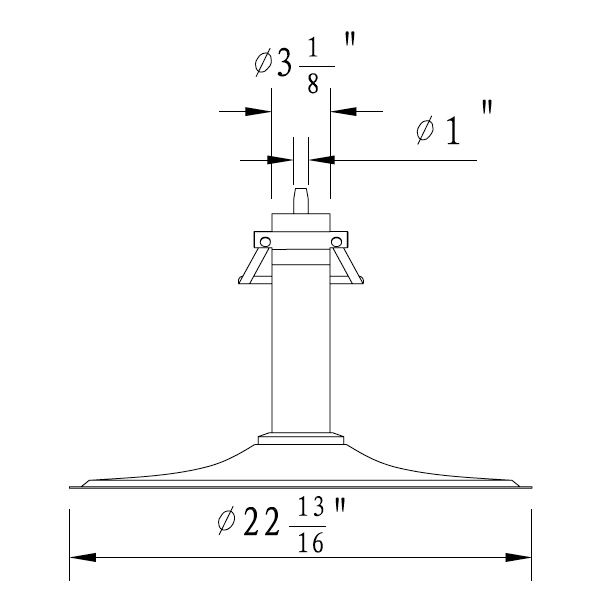 Light Weight Round Base (BS-011)