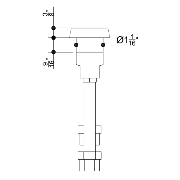 G117 Shampoo Bowl Vacuum Breaker Kit
