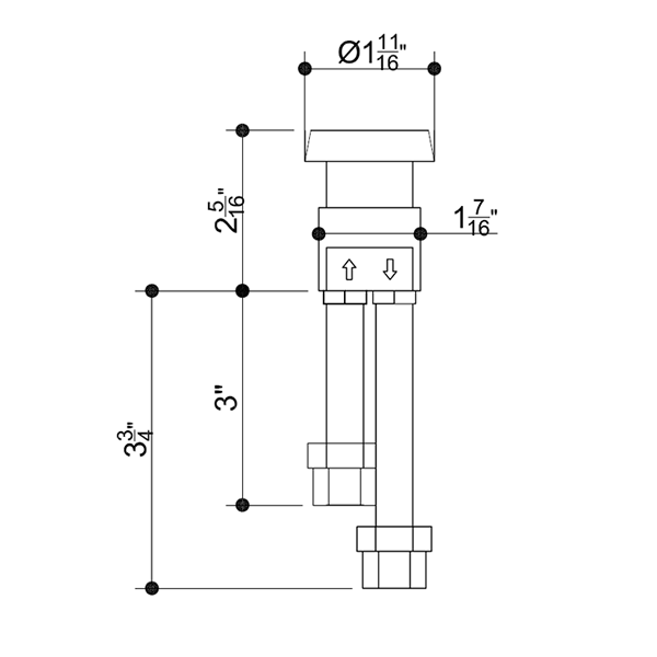 G117 Shampoo Bowl Vacuum Breaker Kit