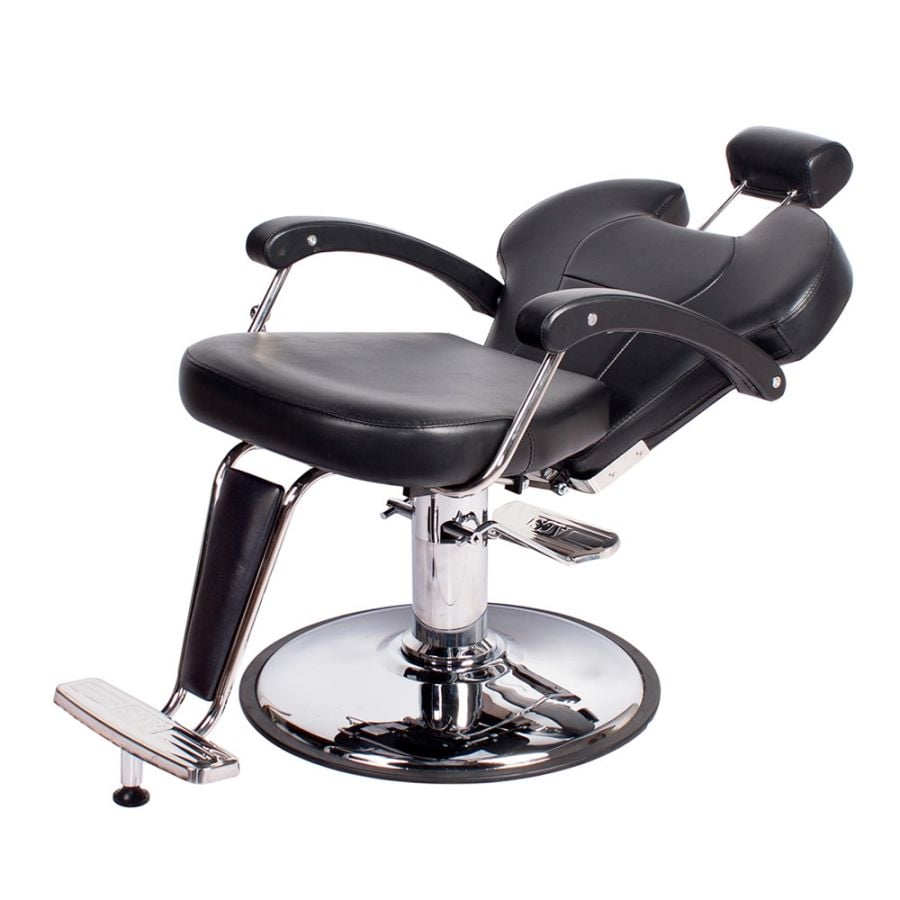 "KATHERINE" Reclining Salon Chair, All Purpose Chair, Side View